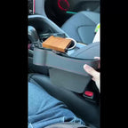 1PC Car StoraBox, Car Seat Gap Organizer Car Seat Clip Slot StoraBox Dual USB Charger Multifunctional Water Cup Holder StoraBox