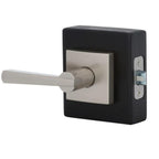 PrestiSpyglass Satin Nickel Hall/Closet Door Lever