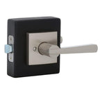 PrestiSpyglass Satin Nickel Hall/Closet Door Lever