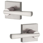 PrestiSpyglass Satin Nickel Hall/Closet Door Lever
