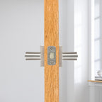PrestiSpyglass Satin Nickel Hall/Closet Door Lever