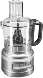 KitchenAid KFP0718CU Food Processor, 7 Cup, Contour Silver
