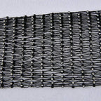 dazzling diamond mesh pants