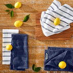 KitchenAid Albany Kitchen Towel Set, Set of 4, Blue Willow