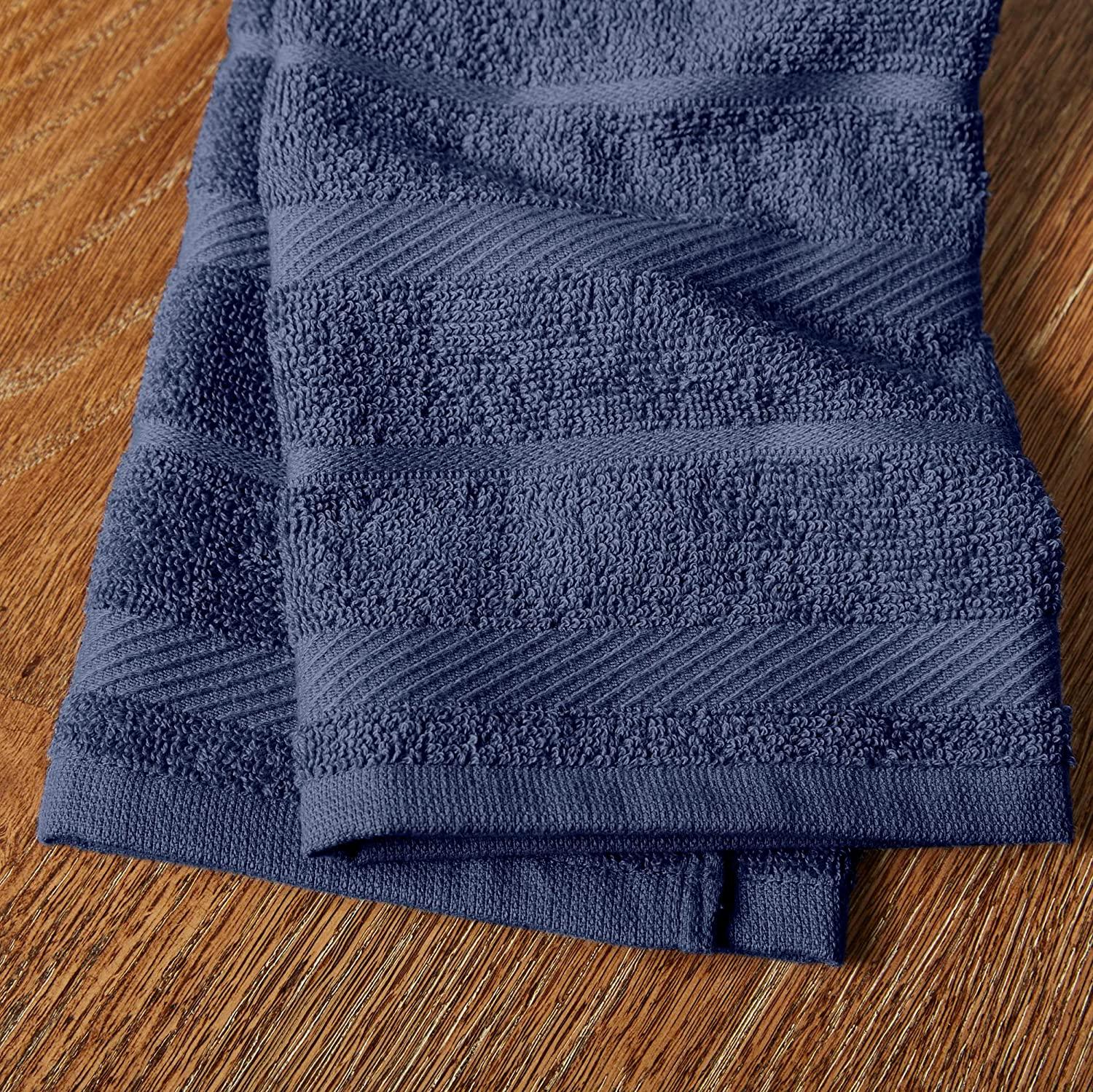 KitchenAid Albany Kitchen Towel Set, Set of 4, Blue Willow