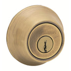 665 Series Antique Brass Double Cylinder Deadbolt