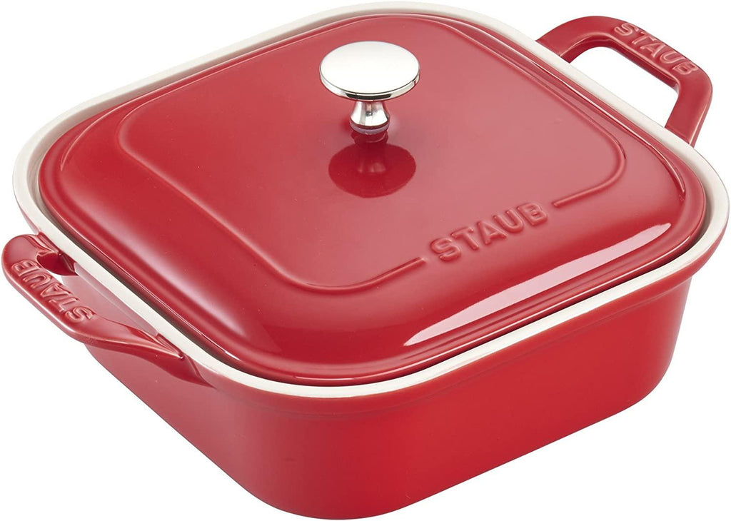 STAUB Ceramics Baking Dish Set, 5 pc, Cherry