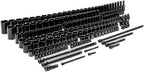 GEARWRENCH 209 Pc. ¼”, 3/8”, &amp; ½” Dr.  Impact Socket Set  - 89072