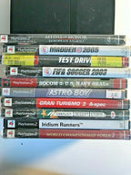 PS2 Slim: Black: With 10 Games