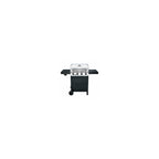 463376319-DI Performance Cart LP Grill With Side Burner, 4-Burner, 36,000-BTU,