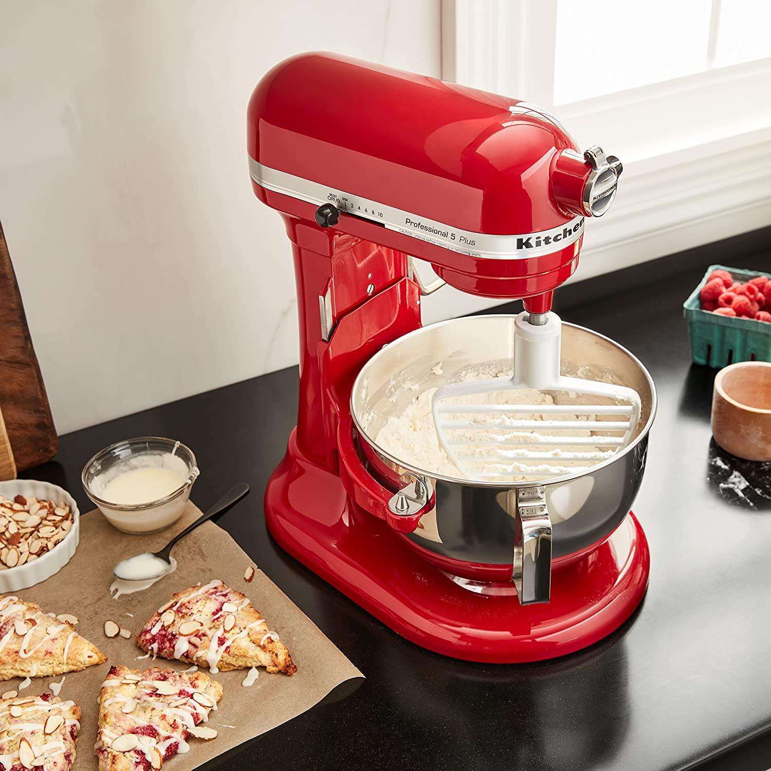 KitchenAid Pastry Tilt Head Stand Mixer Beater Attachment, White