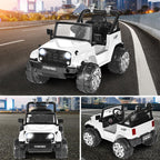 12V Kids Ride on Truck Jeep Car RC Remote Control w/ LED Lights Music MP3