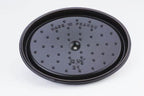 Staub Cast Iron 7-qt Round Cocotte - Dark Blue, Made in France