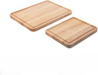 KitchenAid Classic Wood Cutting Board Set, Set of 2, Natural