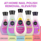 Cutex Gel Nail Polish Remover, Ultra-Powerful &amp; Removes Glitter and Dark Colored Paints, Tropical Breeze Scent, 15.2 Fl Oz