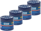 Ozium Smoke &amp; Odors Eliminator Gel. Home, Office and Car Air Freshener 4.5oz (127g), Original Scent (Pack of 4)