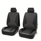 Car PU Leather Seat Cover High Quality Full Set universal cars Leather Seat Cover 5 Seat Protection Cover Suitable For Most Cars