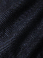 mens knitted zip front casual drawstring hooded cardigans with pocket
