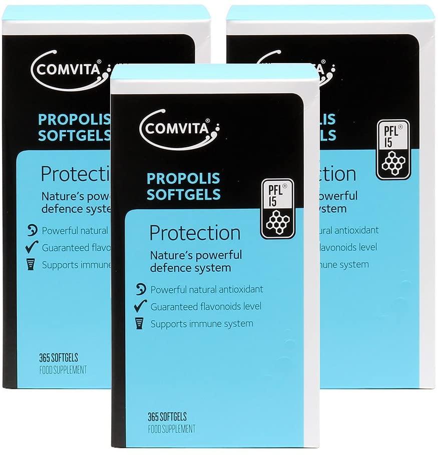 Comvita Propolis PFL15 365 SoftGels (Pack of 3)