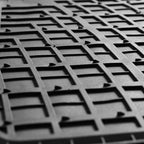 FH Group Automotive Floor Mats - Heavy-Duty Rubber Floor Mats for Cars, Universal Fit Full Set, Climaproof Floor Mats, Trimmable Floor Mats for Most Sedan, SUV, Truck Floor Mats Purple