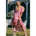 floral print maxi dress