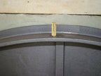 Cast Iron pizza oven door with thermometer | bread oven doors | 485x410mm
