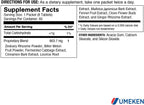 Umeken Okinawa Zedoary Purple and White Turmeric with Fermented Cabbage Extract, 1 Month Supply, 60 Packets, Pack of 4