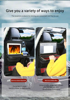 1pc Car Back Seat Organizer, StoraPockets Kick Mats Car Back Seat Protectors Tissue Box Cup Holder Laptop Table Car Eating Tray For ParOnly