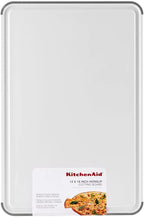 KitchenAid Classic Nonslip Plastic Cutting Board, 12x18-Inch, White