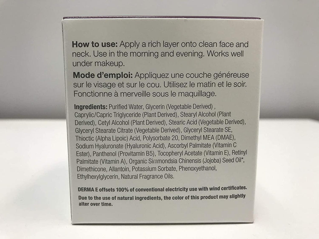 Derma E Firming DMAE Moisturizer Alpha Lipoic Acid & C-Ester, 2 oz ( Pack of 12)
