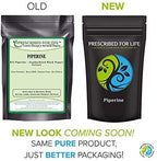 Prescribed for Life Piperine Powder | 95% Black Pepper Extract Powder | Boosts Nutrient Absorption | Gluten Free, Vegan, Non GMO | Natural Antioxidant (2 kg)