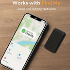 Zoopabaus Item Locator, Works With Find My App, Keys Finder, Lightweight Tracker For Wallets, Bags, Belongings And Bicycles (Only For IOS)