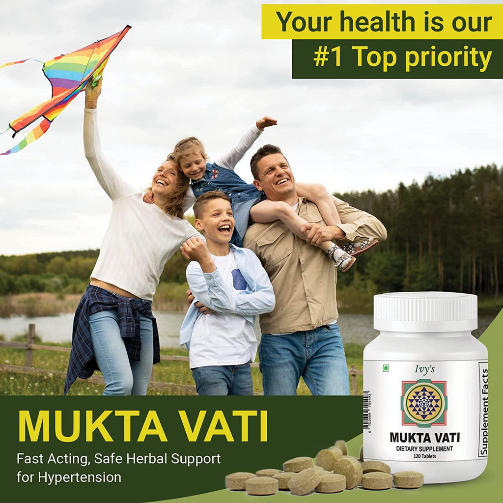 Ivy's Mukta Vati 120 Herbal Tablet, 10 Packs of 120Tabs Each
