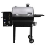 Pellet Grill Smoker Outdoor CooStation BBQ Warming Rack Auto Start Ignition