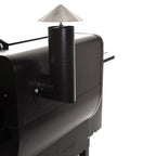 Pellet Grill Smoker Outdoor CooStation BBQ Warming Rack Auto Start Ignition