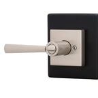 PrestiSpyglass Satin Nickel Keyed Universal Entry Door Lever Featuring SmartKey Security