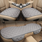 Car cushion winter plush automotive cushion car accessories three sets of single piece warm cushion automotive supplies