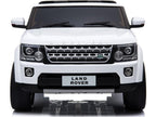 Land Rover Discovery 12v Kids Battery Powered Car 2 Seater White (2.4ghz RC)