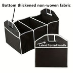 Car Trunk Cargo StoraBag, Foldable Black StoraBox For Car And Trunk