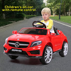 Tobbi 6V Kids Ride On Electric Car Mercedes Benz Licensed MP3 RC Remote Control Red