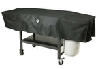 4 Burner Outdoor LP Gas Grill Griddle Top Portable Rolling 720 sq inch Propane