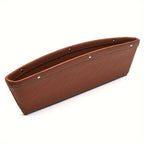Car Seat Gaps Universal StoraBox Clip Seam Organizer Waterproof Car StoraBag PU Leather Sundries Box For Car