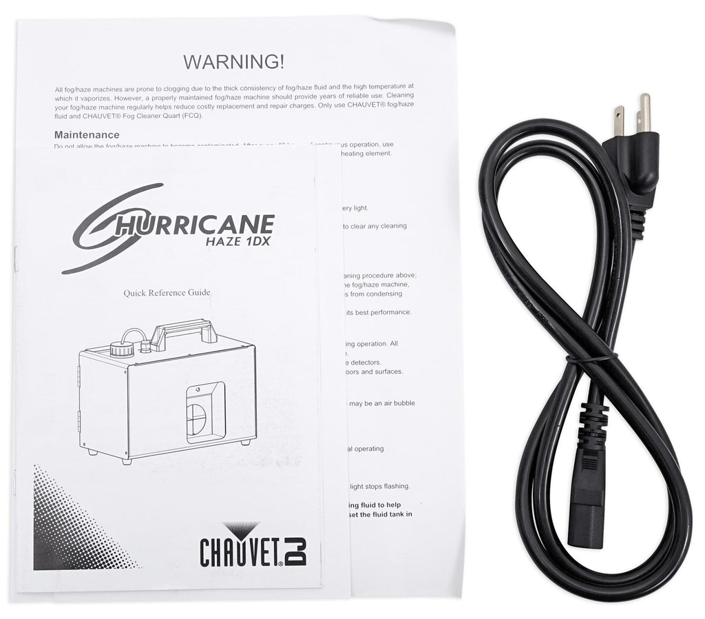 Chauvet DJ Hurricane Haze 1DX Water Based Haze Machine Hazer