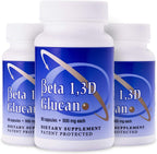 Transfer Point Beta 1,3D Glucan 500mg - 85% Minimum Glucan Content; for Healthy Immune System (60 Caps - 3 Pack)