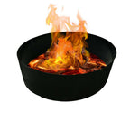 2mm thick Steel Campfire Fire Ring Solid  - Power coated - Lar60 d x 12
