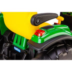 Peg PeJohn Deere Ground Loader 12-Volt Battery-Powered Ride-On