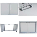 Signature Series 30 in. 304  Steel Double Access Door