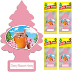 LITTLE TREES Air Fresheners Car Air Freshener. Hanging Tree Provides Long Lasting Scent for Auto or Home. Cherry Blossom, 24 Air Fresheners