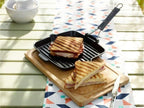 Staub Cast Iron 9.5" Square Folding Grill - Matte Black, Made in France
