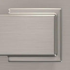 Century Satin Nickel Single Cylinder Deadbolt with Merano Entry Door Lever Combo Pack